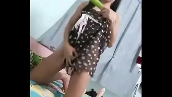 Asian June masturbates on webcam