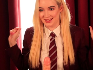 British Schoolgirl Upskirt J.O.I