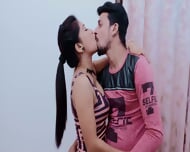 Hot desi indian couple hard sex in the morning